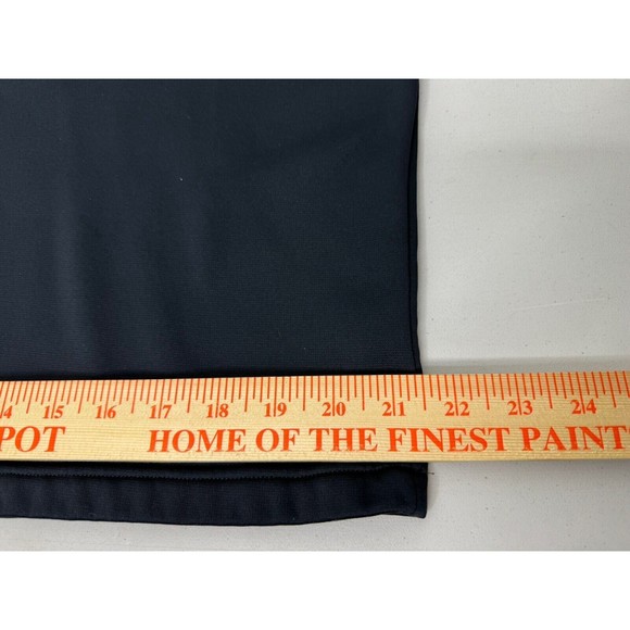 Under Armour Shirt Mens Size Large Loose Fit Coldgear Black 1/4 Zip Pullover - Picture 14 of 15